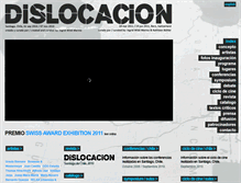 Tablet Screenshot of dislocacion.cl